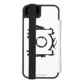 緑ランタンマーカー記号 INCIPIO iPhoneウォレットケース (フォリオ裏面)