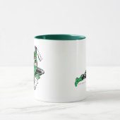 緑ランタン跳躍右 マグカップ (中央)