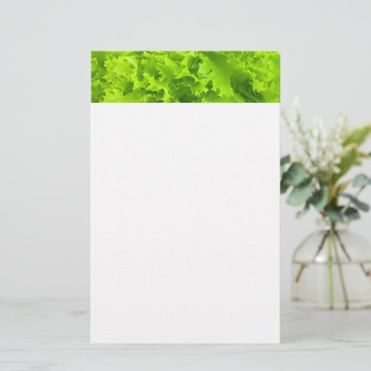 緑レタス 便箋 (スタンド正面)