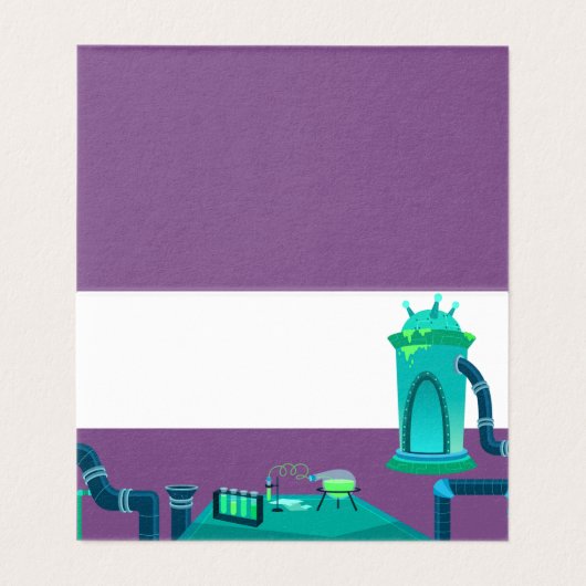 緑不機嫌Scientist|| Laboratory|及び紫色 (内部フラット)