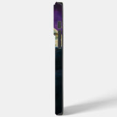 緑不気味の目とキャンドル付き黒猫 Case-Mate iPhoneケース (裏面 / 左)