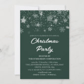 緑企業の Office Christmas Party 招待状 (正面)