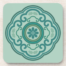 緑伝統的中国のRuyi雲