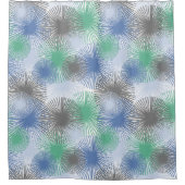 緑内障の星 シャワーカーテン (正面)