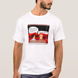 緑内障の視野の漫画 Tシャツ