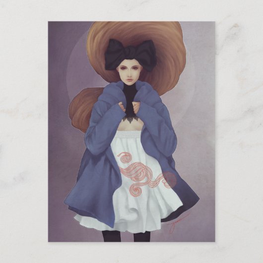 『緑内障』はがき ポストカード (正面)