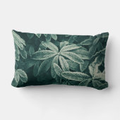 緑凍っていの腰枕 – アーモダントデザイン ランバークッション (裏面)