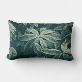 緑凍っていの腰枕 – アーモダントデザイン ランバークッション (正面)