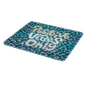 緑前向きの幾何学的 カッティングボード (角)