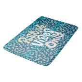 緑前向きの幾何学的 バスマット (アングル)