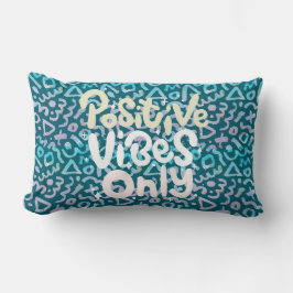 緑前向きの幾何学的 ランバークッション