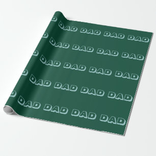 緑包装紙 ラッピングペーパー