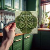 緑化液滴フェイク3Dセラミックタイル タイル