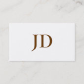 緑及びブラウンは縞で飾ります 名刺 (裏面)