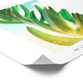 緑善多肉植物アロエポスター ポスター (角)