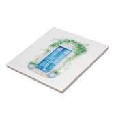 緑地中海ののトスカーナの扉 タイル (側面)