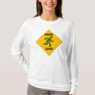 緑地帯レディースフード付きスウェットシャツ Tシャツ