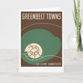 緑地帯博物館のメッセージカード カード