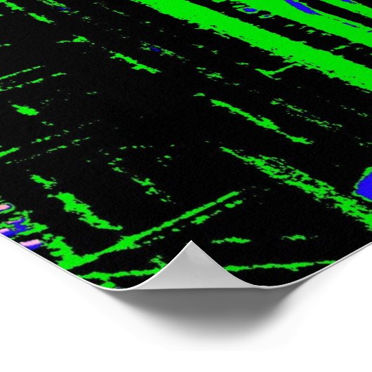 緑地足場 ポスター (角)