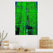 緑地足場 ポスター (キッチン)