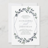 緑地|シルバ結婚ーズ 招待状 (正面)