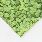 緑地 フリースブランケット (角)