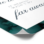 緑墨メモリアル結婚サイン ポスター (角)