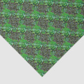 緑多肉格子模様ティッシュペーパー 薄葉紙 (詳細)