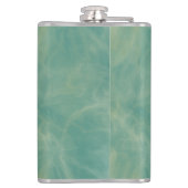 緑大理石抽象芸術 フラスク (裏面)