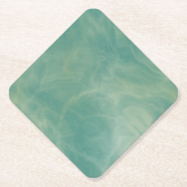 緑大理石抽象芸術 ペーパーコースター