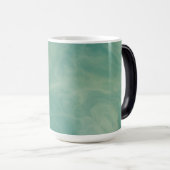 緑大理石抽象芸術 モーフィングマグカップ (正面右)