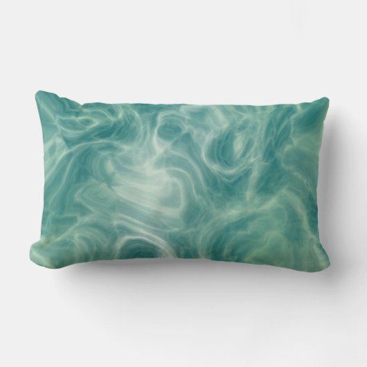 緑大理石 ランバークッション (正面)