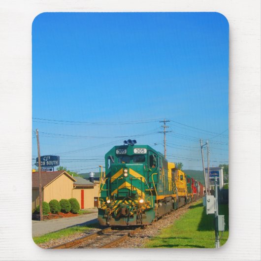 緑山の貨物列車のマウスパッド マウスパッド (正面)