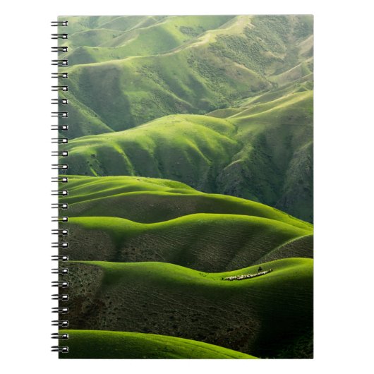 緑山鳥瞰写真 ノートブック (正面)