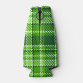 緑市松模様に色パターン ボトルクーラー (裏面)