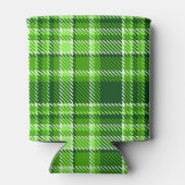 緑市松模様に色パターン 缶クーラー (裏面)