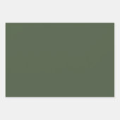 緑市松模様に ラッピングペーパーシート (正面2)