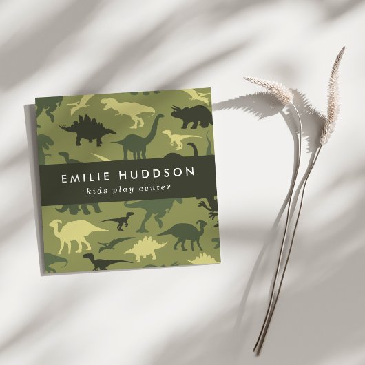 緑恐竜、キッズセ遊ン、アクティビティセンター スクエア名刺