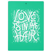 緑愛は毛にあります クリップボード (裏面)