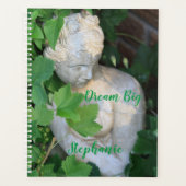 緑感動的自然園女像 プランナー手帳 (正面)