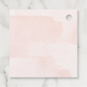 緑感謝していのシャワーメッセージカードで飛び出すために フェイバータグ (裏面)