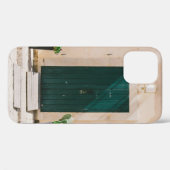 緑扉付近のサボテン植物 Case-Mate iPhoneケース (裏面 (横))