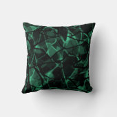 緑抽象芸術 クッション (裏面)