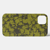 緑抽象芸術 Case-Mate iPhoneケース (裏面 (横))