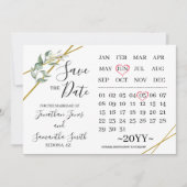 緑救の結婚式の日 招待状 (正面)