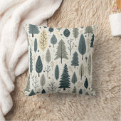 緑木枕 クッション (ブランケット)