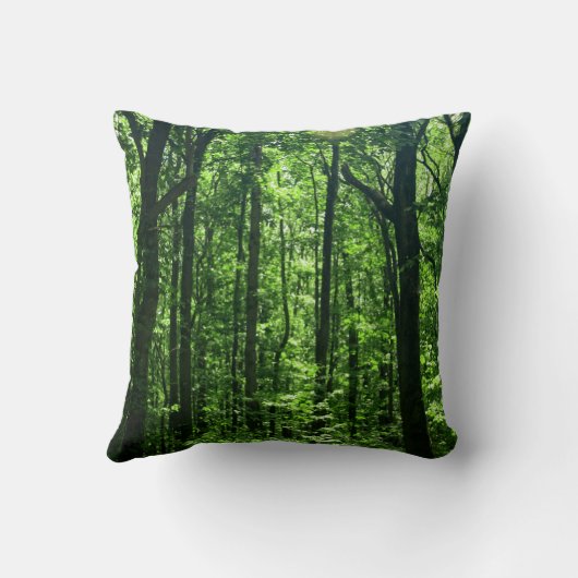 緑木枕#6182 クッション (裏面)