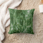 緑水 クッション (ブランケット)