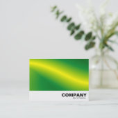 緑波抽象芸術 名刺 (スタンド正面)