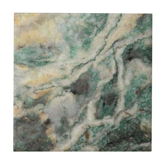 緑泥岩石模様 タイル (正面)